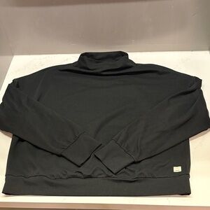 Vuori Women’s Charcoal Mock Neck Sweatshirt